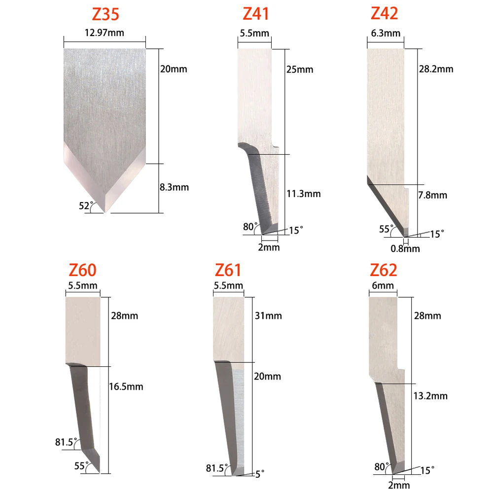 Oscillating Cutting Blade Tungsten Cnc Carbide Oscillating Vibrating Blade Oscillating Automatic Knife Carbide Vibration Knife