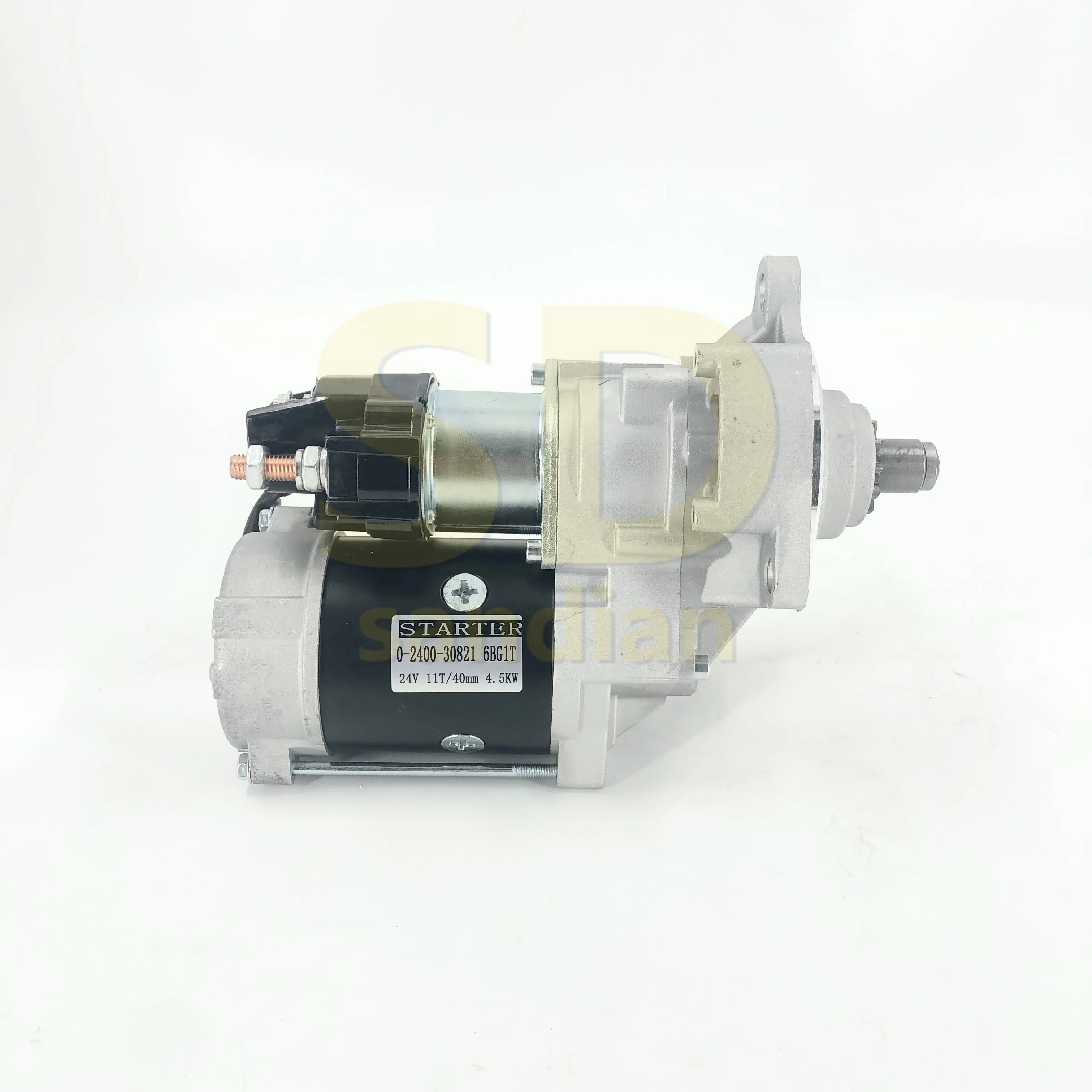 Excavator parts Starter motor 6BG1T Starting motor XUGONG XC230 Good quality 24V 11T 0-2400-30821