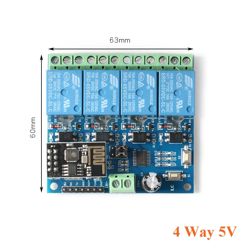 ESP8266 ESP-01 5V 12V для 1 2 4 таким образом Wi-Fi релейный модуль вещи умный дом пульт дистанционного управления Переключатель ESP01 беспроводной с помощью приложения на