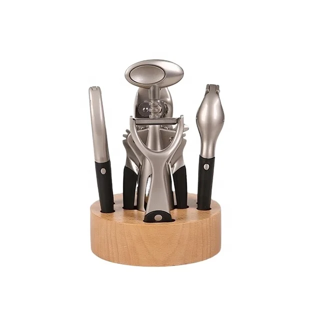 Hot selling portable  new metal kitchen gadget innovative manual kitchen tools set