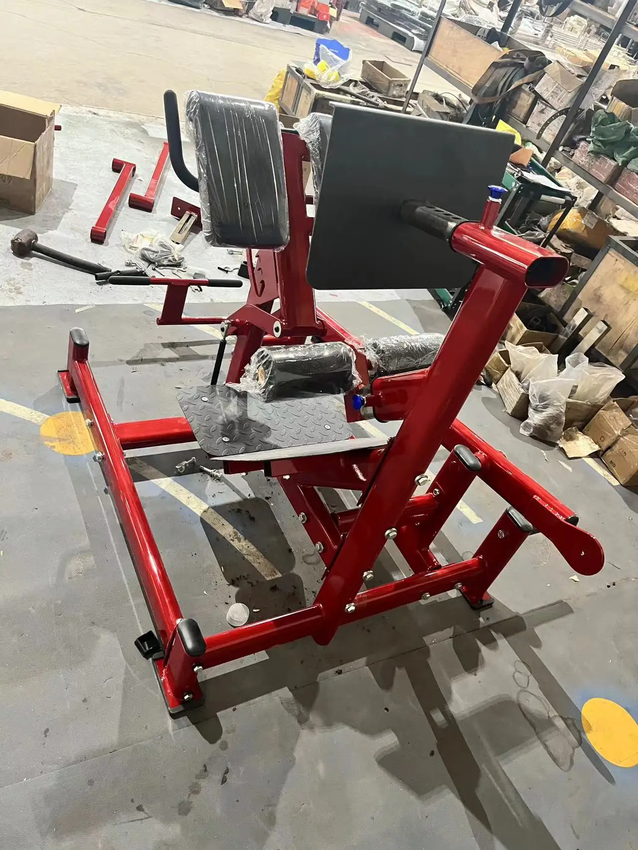 2024 strongway fitness  Squat Rack Weight Lifting Power Rack Adjustable Fitness Squat Rack