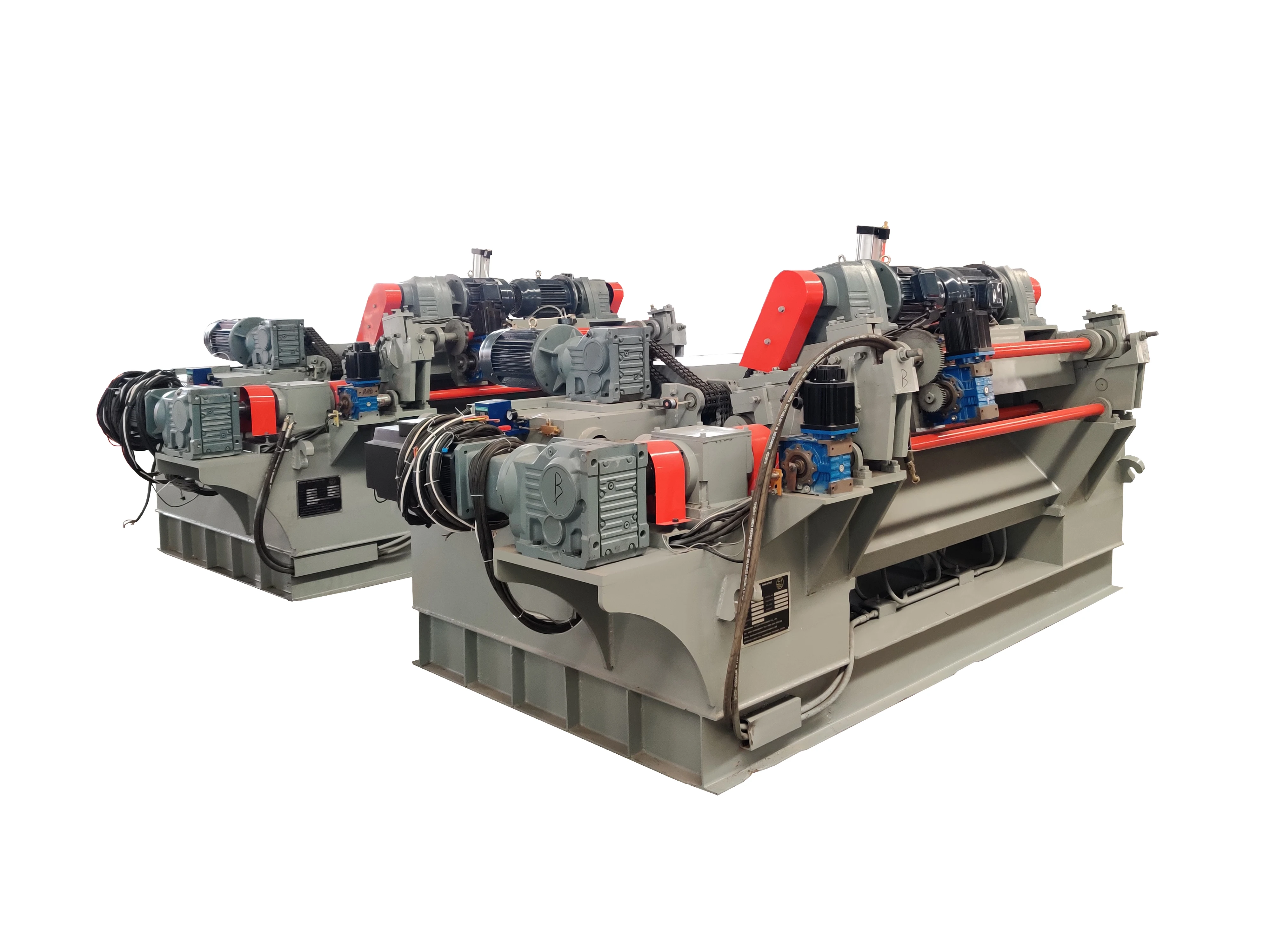 Heavy-Duty Double Roller Veneer Peeling Machine for Wood Based Panels Machinery