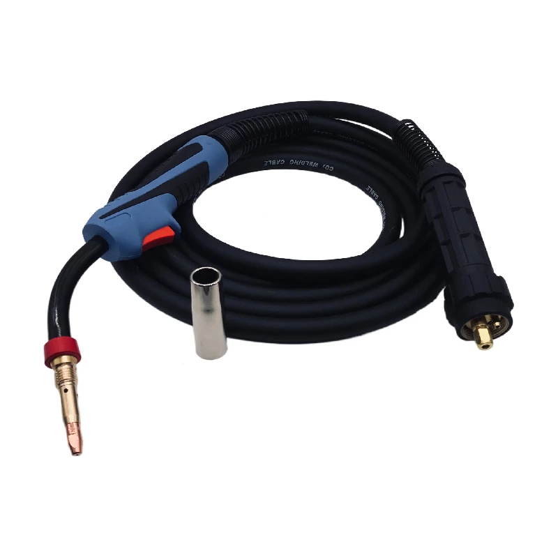 500A Air Cooled MIG CO2 Welding Torch 61GD Welding Gun With Euro Connector