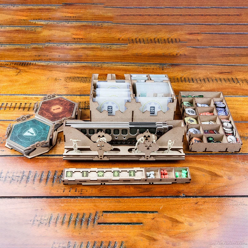 Deck Building Board Game- The Authentic Disc Slinging Fast Action Game The Skies Strategy Game for 1-5 Players