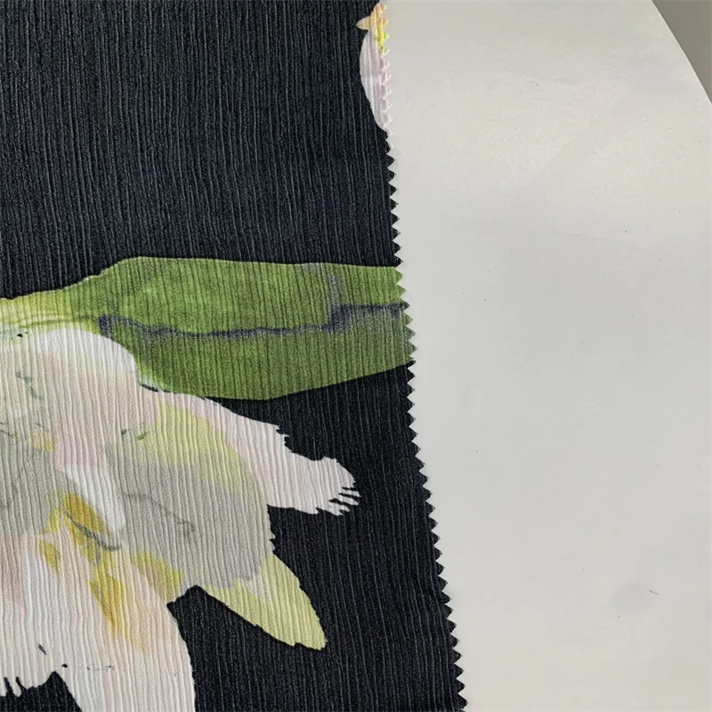 Best price Recycle Repreve Breathable Softskin Anti-static Print 100% Polyester Print Upholstery Fabric for woman dress