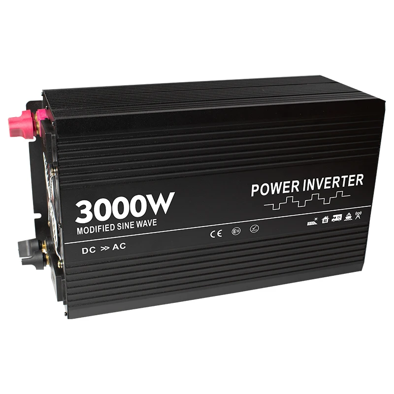 3000w Inverter 12v 220v Modified Sine Wave Power Inverter 24v Dc to 120v 230volt Ac