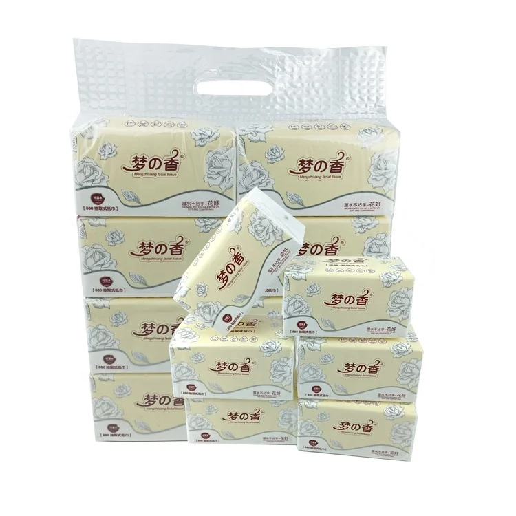 Hot selling virgin wood pulp facial tissue fsc manufacturer bulk-pack  facial tissue paper