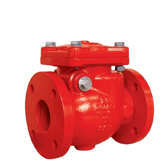 Certificated 6 Inch Swing Check Valve For Fire Fighting Products