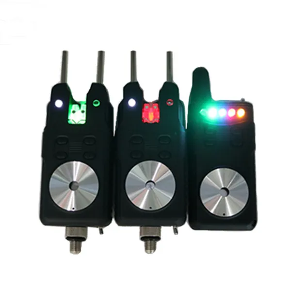Wholesale Price  with CE Certificates JZH-RF698 Fishing Bite Alarm 3+1 set with Eva Box