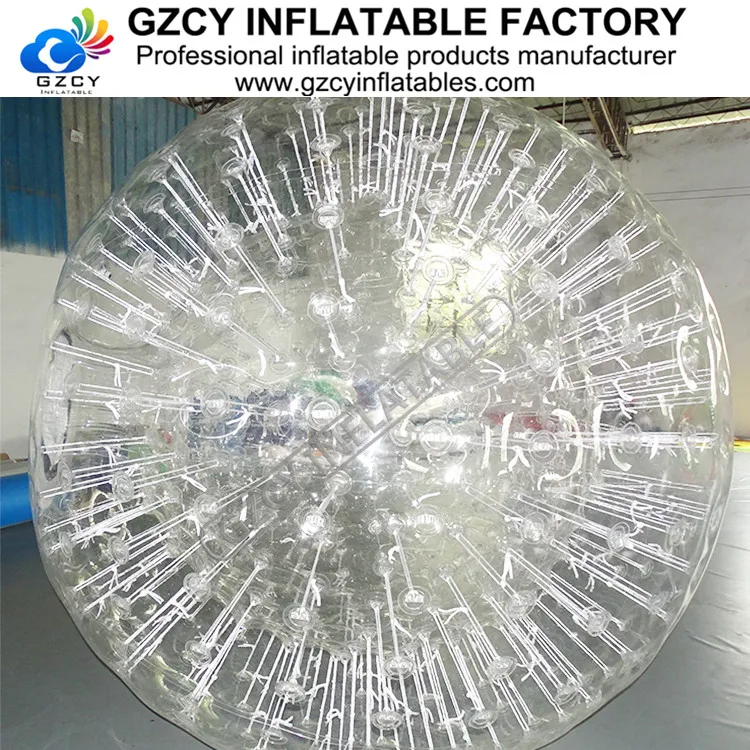Hot Sale GZCY Inflatable Zorb OEM Acceptable Huge Human Bubble Ball