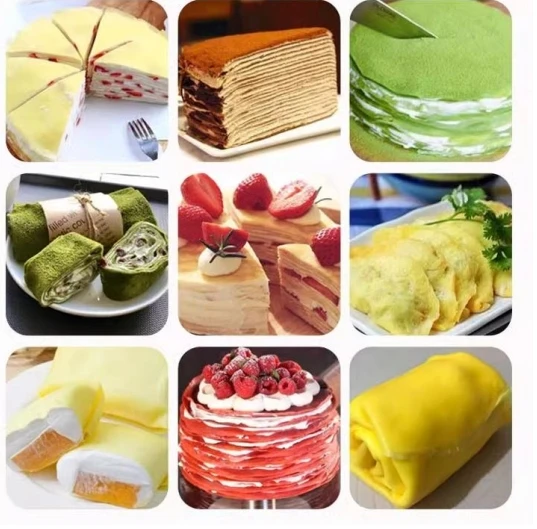 Flour Mill Machine Fully Automatic Cake Spreading Machine Milk Cake Making Machine