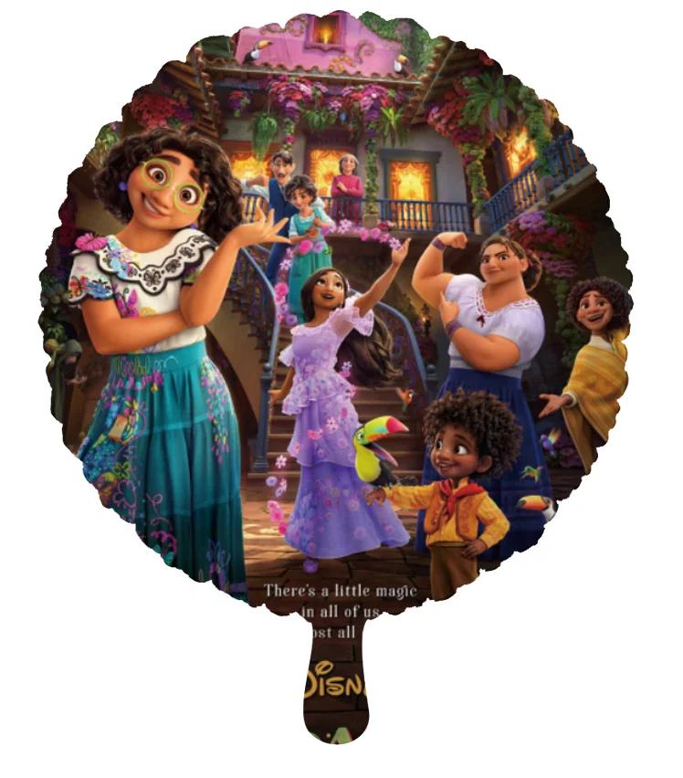 Encanto Birthday Party Supplies, Isabella Party Balloons for Birthday Party Decorations, Encanto Party Foil Balloons for Girls K