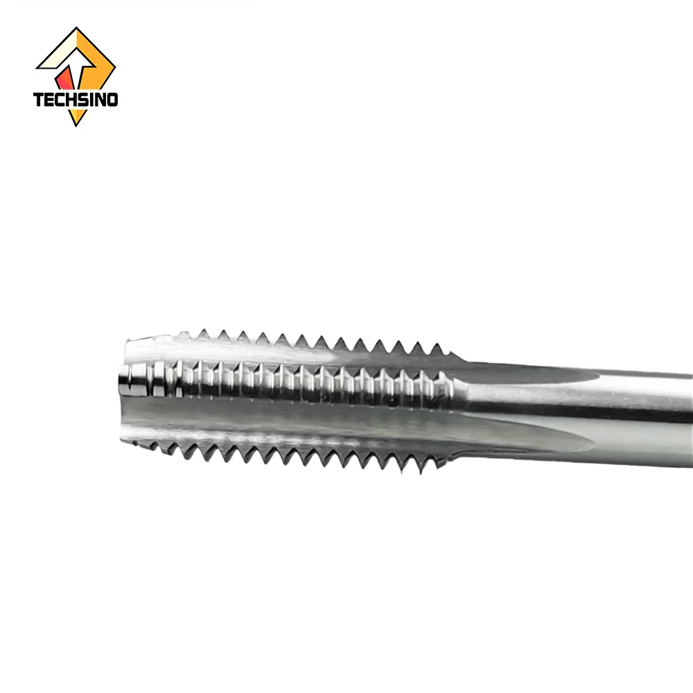 Machine Tap Set, Thread Tapping, HSS (High-Speed Steel) Taps with Coarse and Fine Handles for Machining Operations