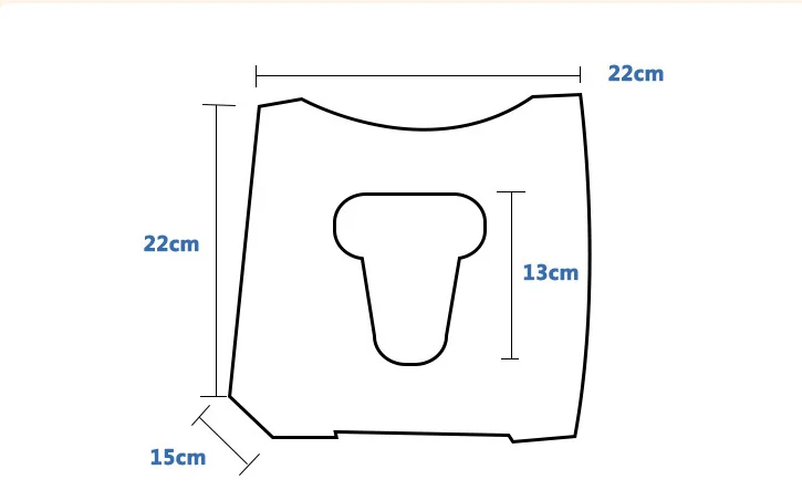 Rehabilitation Equipment For The Elderly Lying on the pillow after ophthalmic surgery Ophthalmic pillow Medical headrest