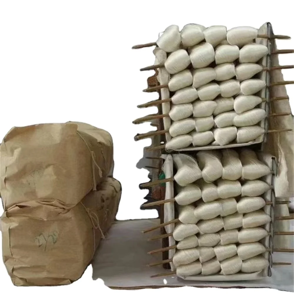 wholesale undyed 100% mulberry silk roving raw silk roving yarn