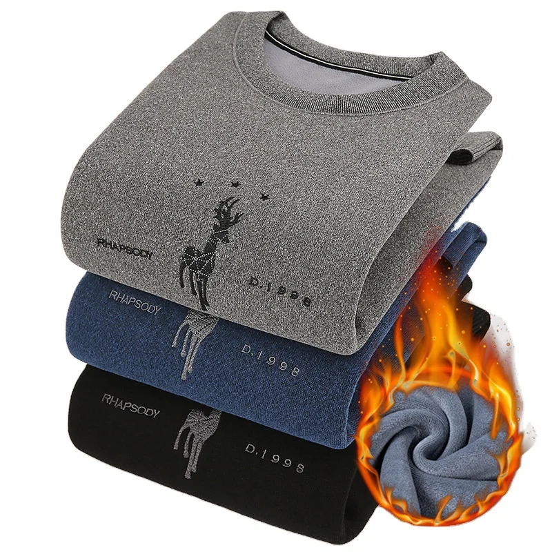 Custom Logo Mens Winter Warm Thermal Underwear Set Heated Thermal Long Johns Set Underwear for Men shirt