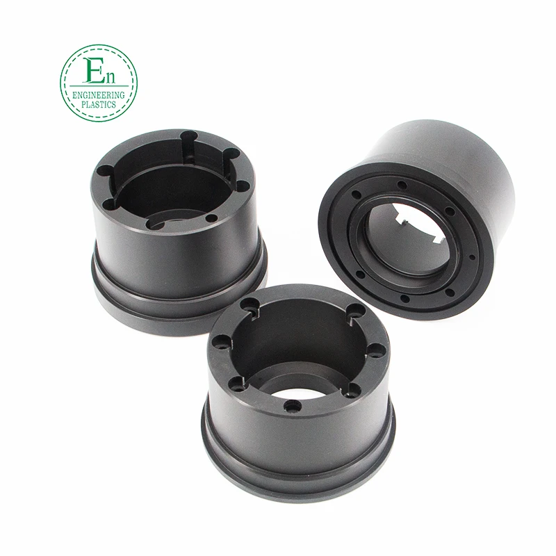 POM special shaped parts CNC machining Nylon auto parts Plastic parts processing pipe sleeve PTFE plastic bushing accessories