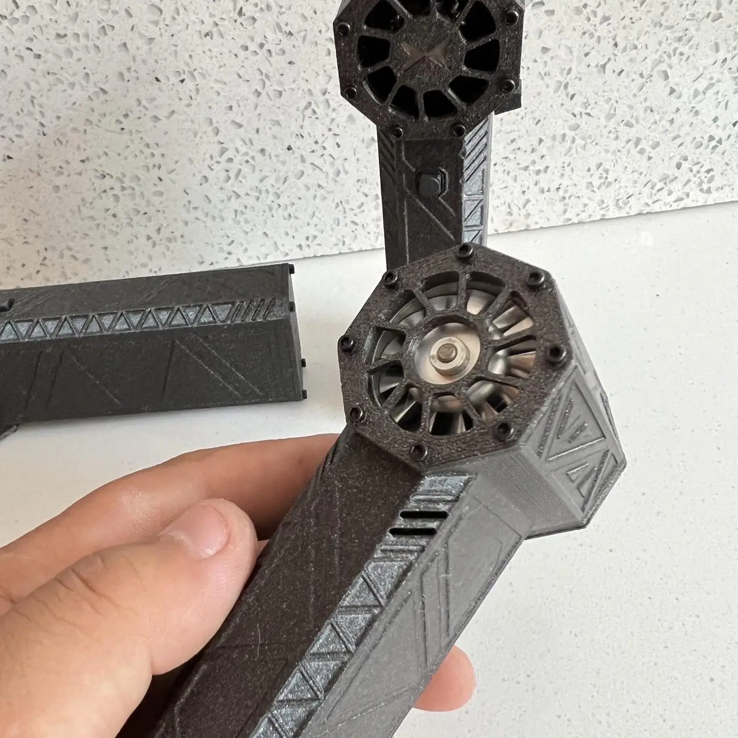 Turbo Fan Portable Mini Turbo Fan Vertical Small Wind Turbine for Car Mini Turbine Jet Fan