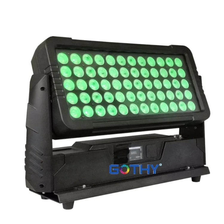 Controllable dmx led lighting 60x10w city color led outdoor for building