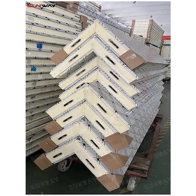  Color Steel Insulation Wall Panel PU Sandwich Factory Price Hot