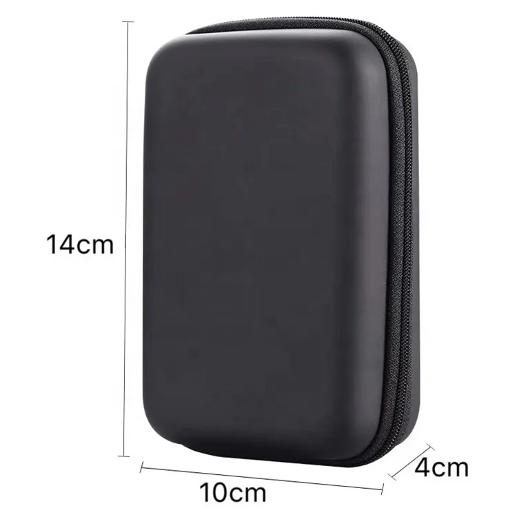 ISO BSCI LVMH factory eva hard case tool box package box black travel eva shockproof cellphone mobile phone accessories case