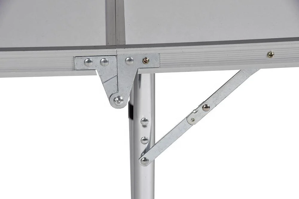 8FT Original Aluminum Foldable Beer Pong Game Table with Hole