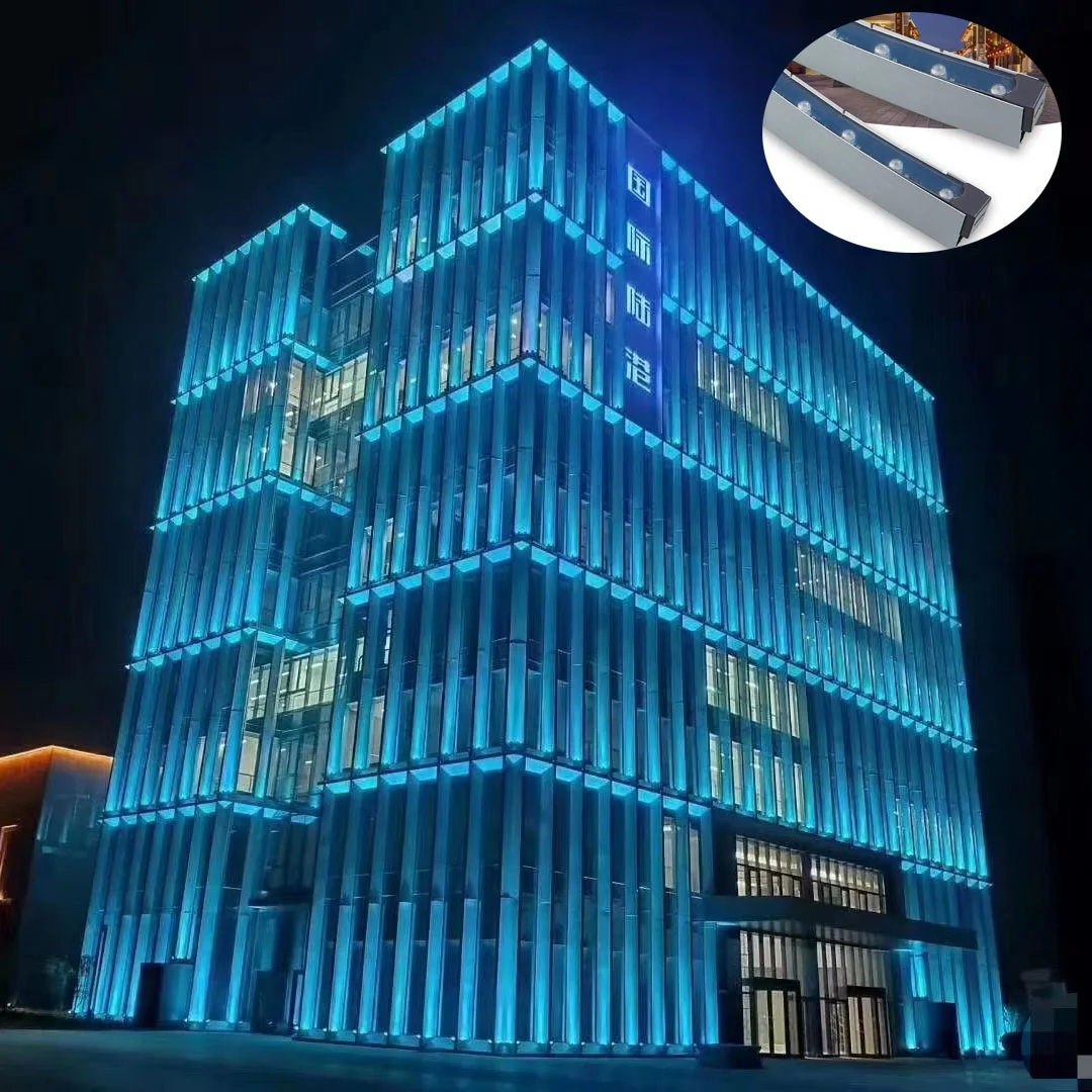 Free Sample Wall Washer Aluminum Led Outdoor Wall Washer RGB IP65 Facade Lighting Linear Wall Washer Light