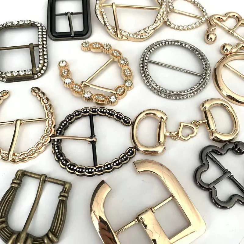 high quality zinc alloy belt buckle for lady coat