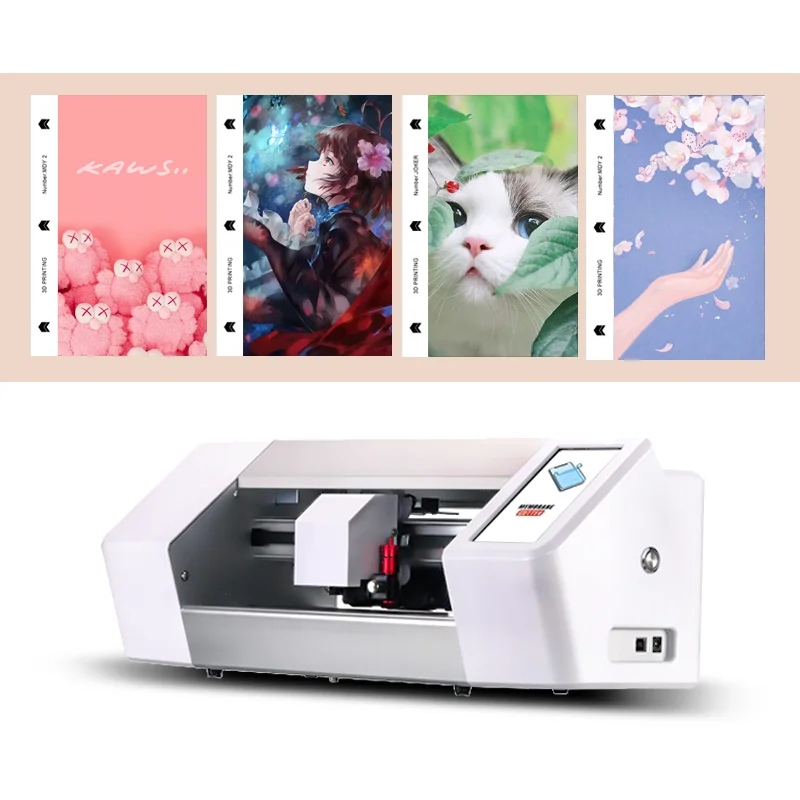Tablet and Phone skin front and back cover skin cutting machine for mobile phone whole body screen protector cutting