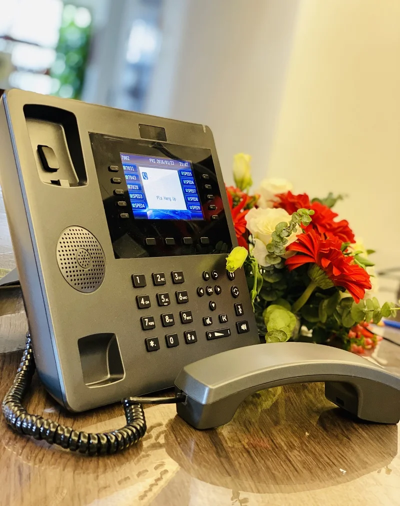 Office IP Telephones Black Hotel Phone Office House Desk Business Telephone