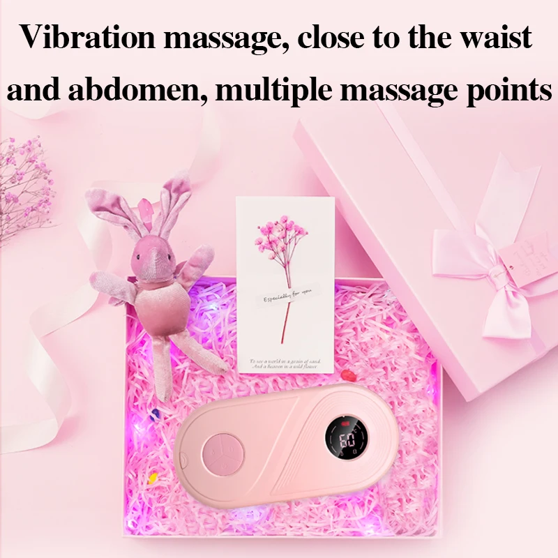 Portable Heat Period Pain Relief Hot Warm Stomach Waist Smart Menstrual Heating for Women Periods