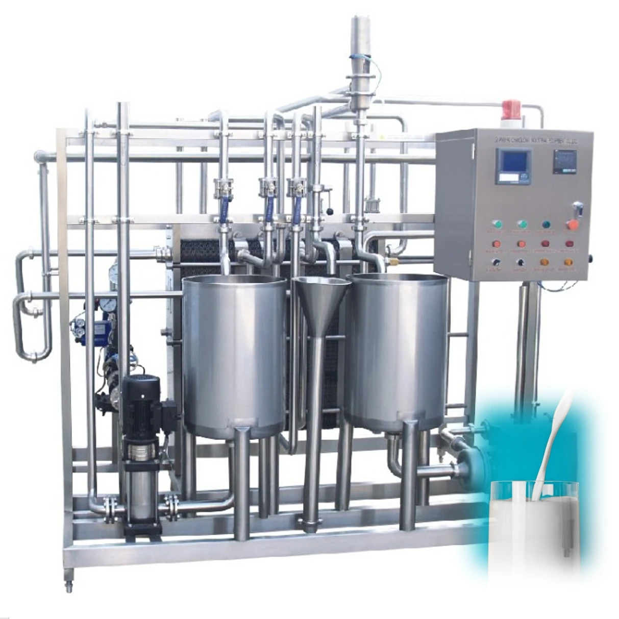 Vegetable Juices Pasteuriser used Milk produce line Plate Pasteurization Equipment  Dairy UHT sterilizer Yoghurt Pasteurisation