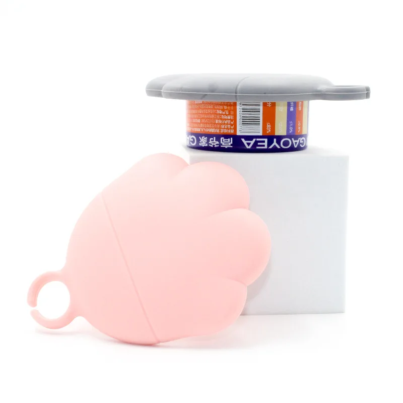 Fit 3 Standard Size Non-toxic Pet Food Can Lid Covers Canned Food Pet Supplies Silicone Cat Dog Food Can Lid Cover