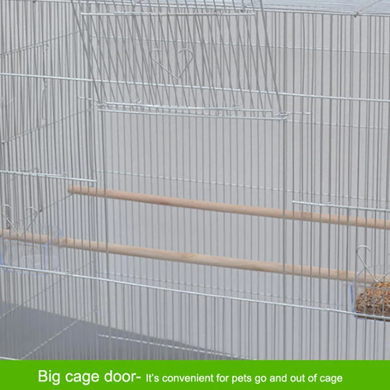 White indoor household pigeons macaw quail budgie ornamental pet small breeding bird cage
