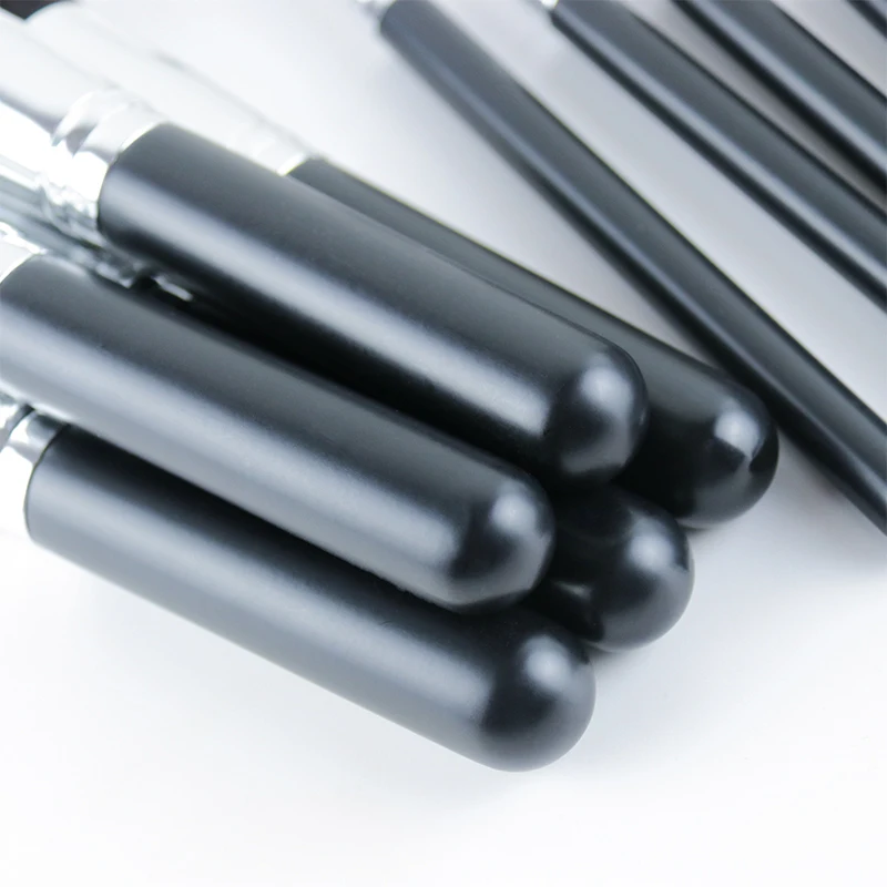 2021 Amazon Hot Selling product 10pcs makeup brush set  Customized logo and  bag vegan makeup brush set