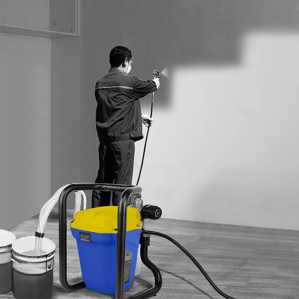 RONGPENG RP8626 Airless Paint Sprayer Electric Paint Spray Gun Machine Stain Gun With 821 Airless Spray Gun