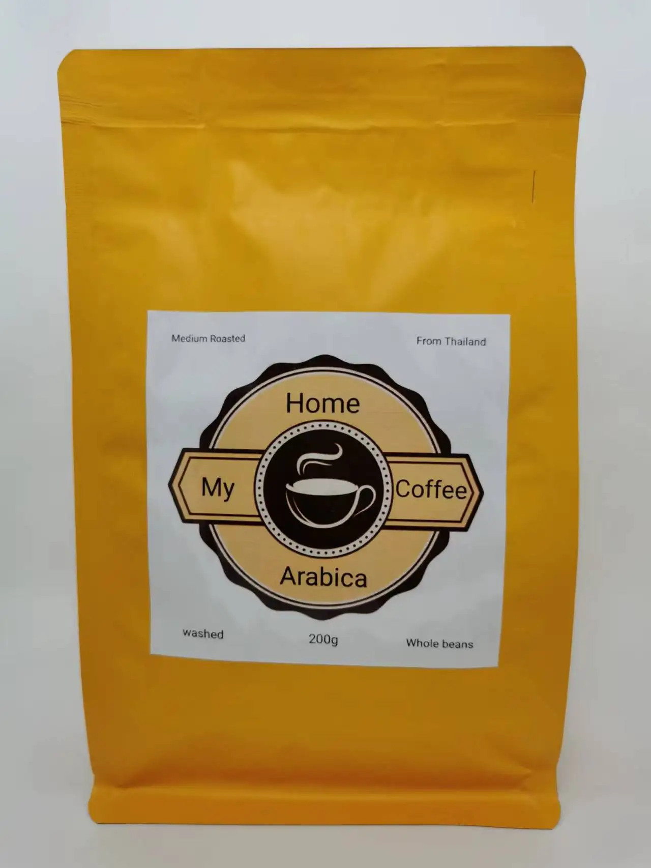 Wholesale Thailand 200G Per Pack Roasted Coffee Beans Coffee Bean Bagging