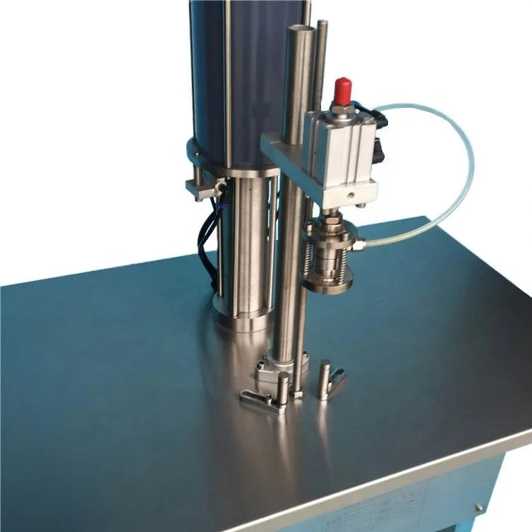 Small Automatic Body Spray/Hair Spray Bag On Valves / Aerosol Filling Machine