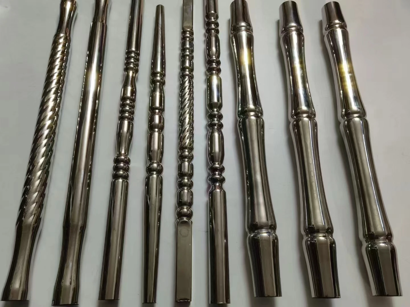 Balcony accessories new style stainless steel railing post grill design