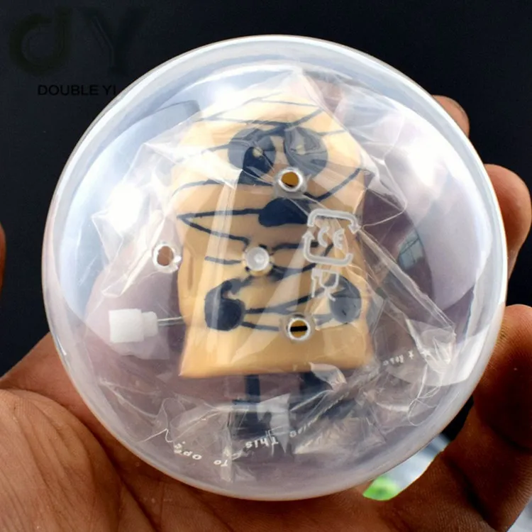 75mm Clockwork Halloween Walking Ghost Series Transparent Capsule Ball