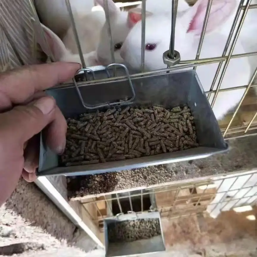 Factory price rabbit metal galvanized feeder