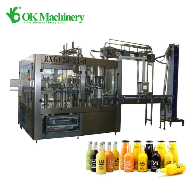 Bottled Juice Filling Machine/soft Drink Production Line/tea Packing Machine