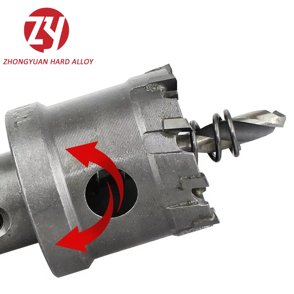 
OEM High Quality Tungsten Carbide Tip TCT Hole Saw for metal stainless steel 