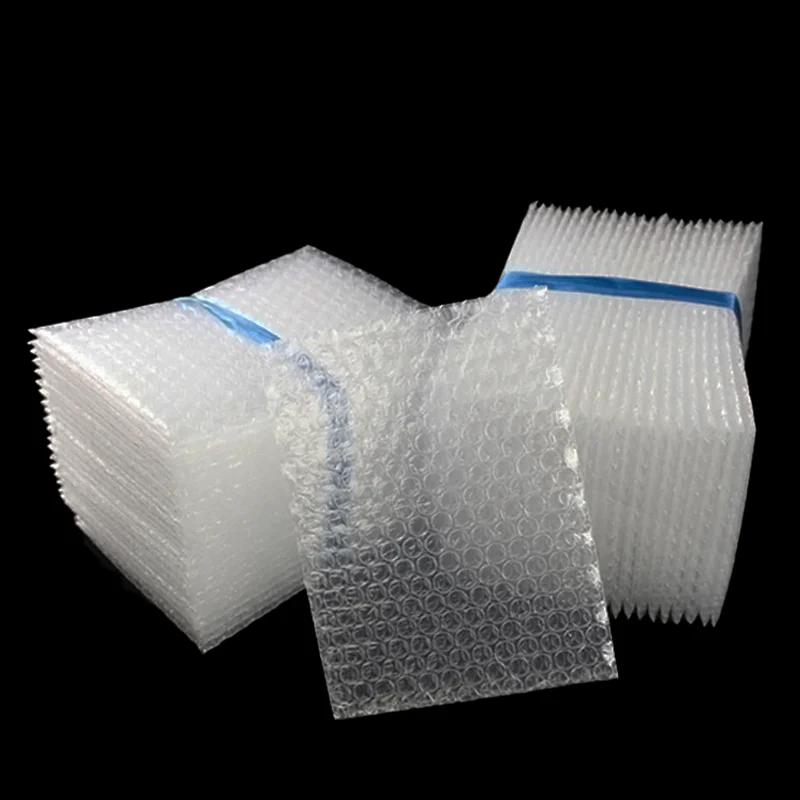 Shockproof Transparent 100% New Raw Material Air Bubble Film Bag for Packaging Natural wholesale customize