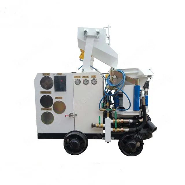 300 m shotcrete remote MA shotcrete machines pneumatic dry concrete jet for coal minging support