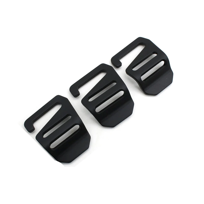 Customized Logo 25mm Backpack Accessories Durable Thickening Type  G Hook Aluminum Buckle