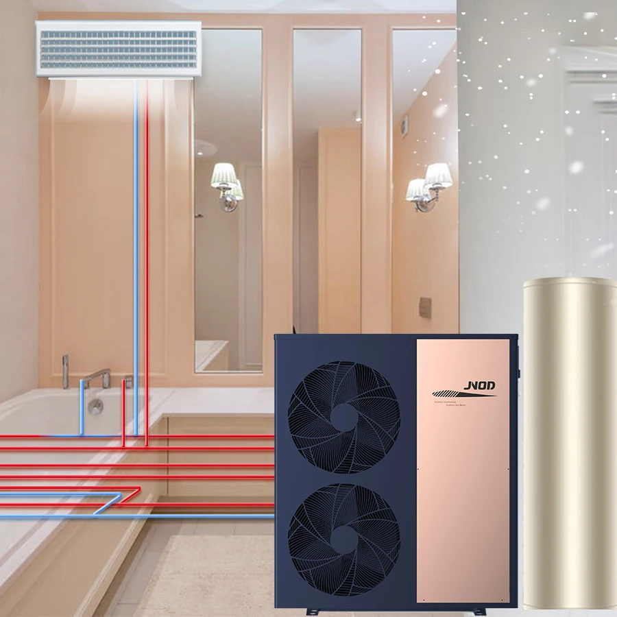 Oem Factory Erp A +++ EVI 20 кВт Wi-Fi R32 воздушно-Водный моноблок тепловой насос Varmepumpe система отопления