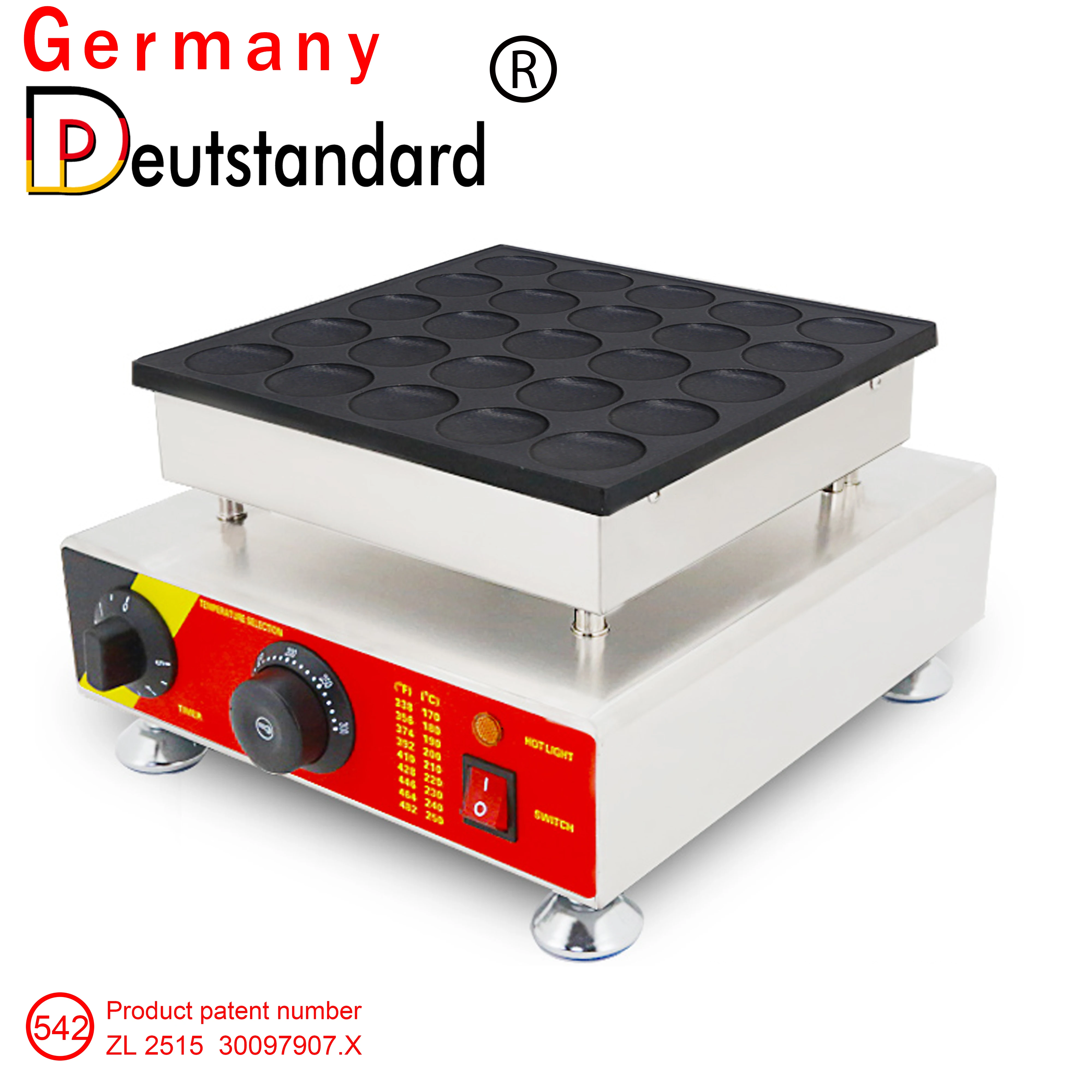 CE Approved 25 pcs commerical machine for making pancakes,mini pancakes waffle machine poffertjes grill