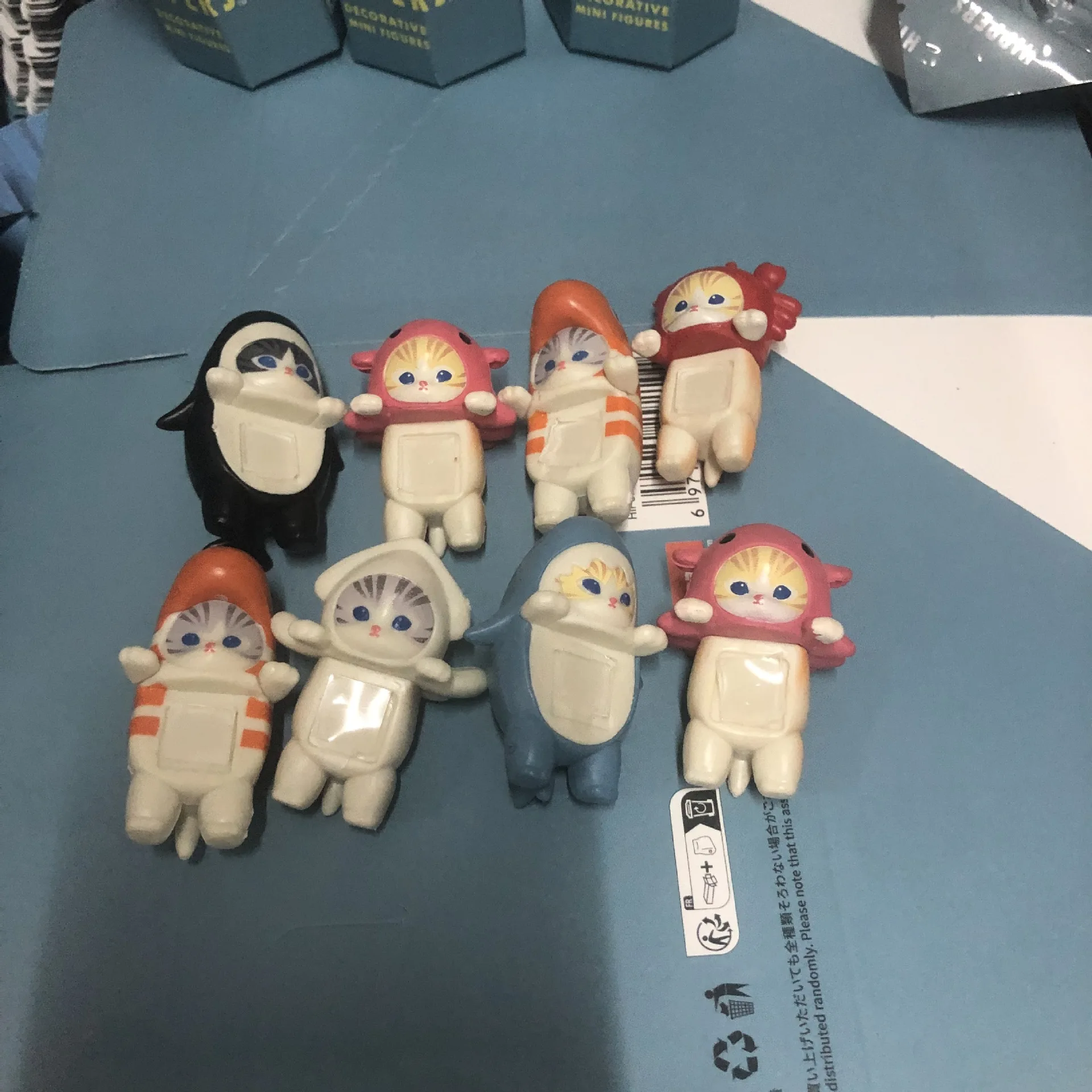 Sonny Angel Co-Branded Mofusand Blind Box Toys Anime Angel Hippers Mystery Box Figurine Model Doll Kids Gifts