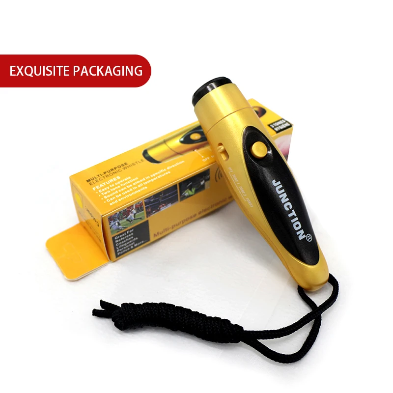 Горячая Распродажа, фабрика, наружная безопасность, прямой Виндзорский трехтоновый Электронный пластиковый свисток с ручным управлением